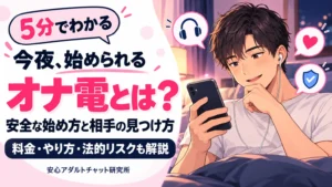オナ電とは？今すぐ安全に始める方法のアイキャッチ